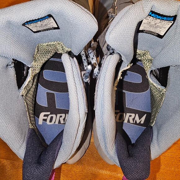 Hoka Anacapa Mid GTX Womens, Size 8B Gore-Tex, Blue, Form Insoles - Picture 8 of 16